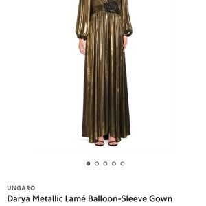Ungaro long dress, gold